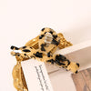 Elegant Leopard Print Large Weave Hair Clip