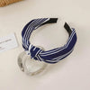 Elegant Wide-Side Fabric Hair Hoop Headband