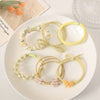 6Pcs Nylon Elastic Hair Bands for Women