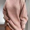 Women Turtleneck Oversized Knitted Dress Autumn Solid Long Sleeve Casual Elegant Mini Sweater Dress Winter Clothes